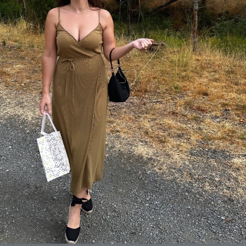 & Other Stories Wrap Dress